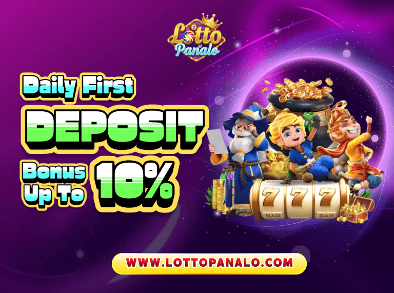 Daily First Deposit Bonus 10% （slot only)
