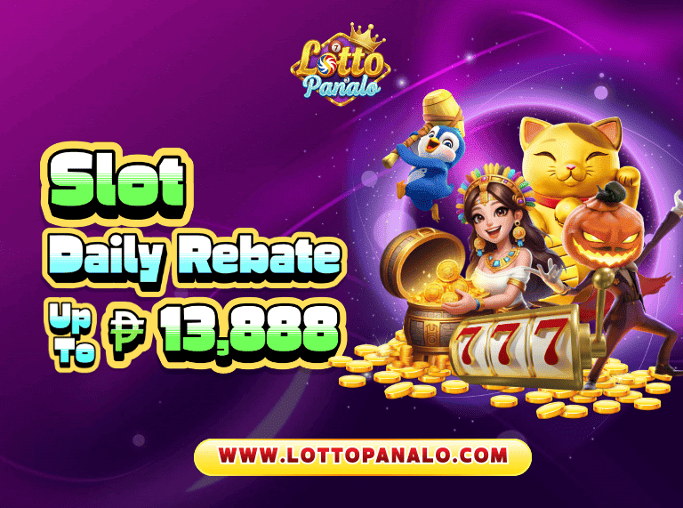 Daily Slot Rebate up to 13888!